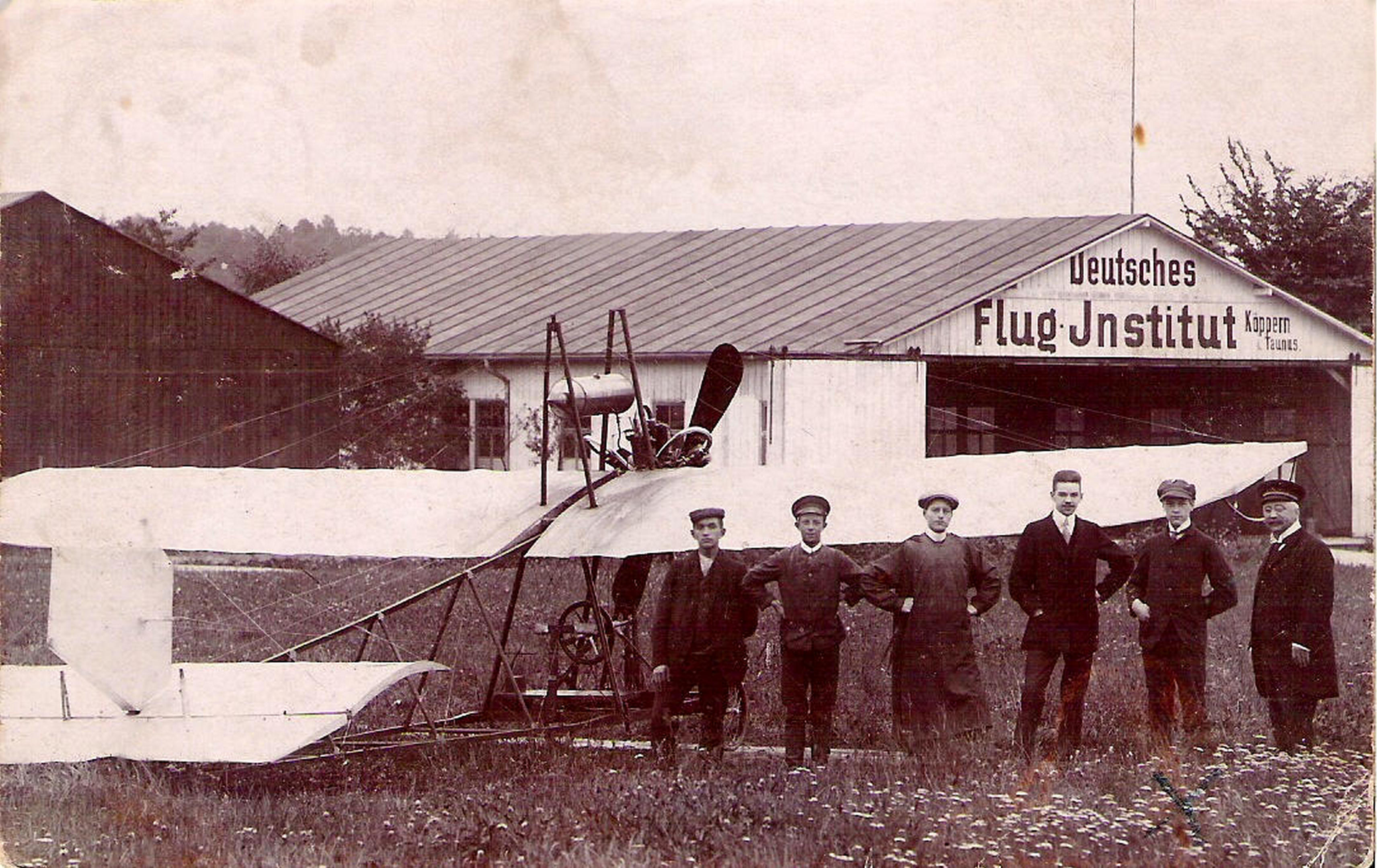 Das erste gebaute Flugzeug